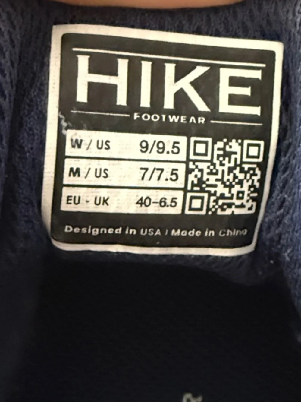 Women’s Navy HF Lightweight Knit Sneakers
